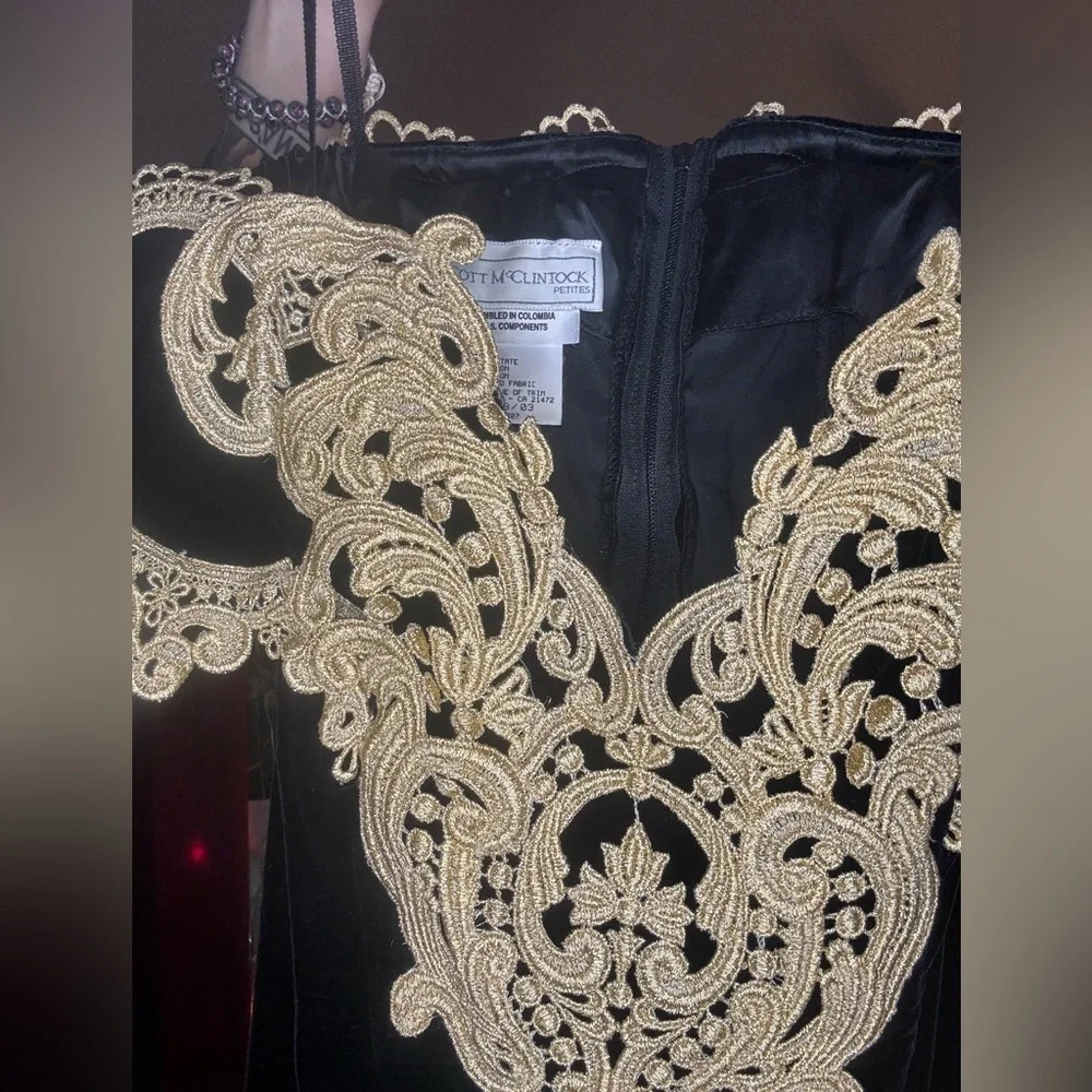 VTG Scott McClintock Cocktail Dress - Picture 7 of 9